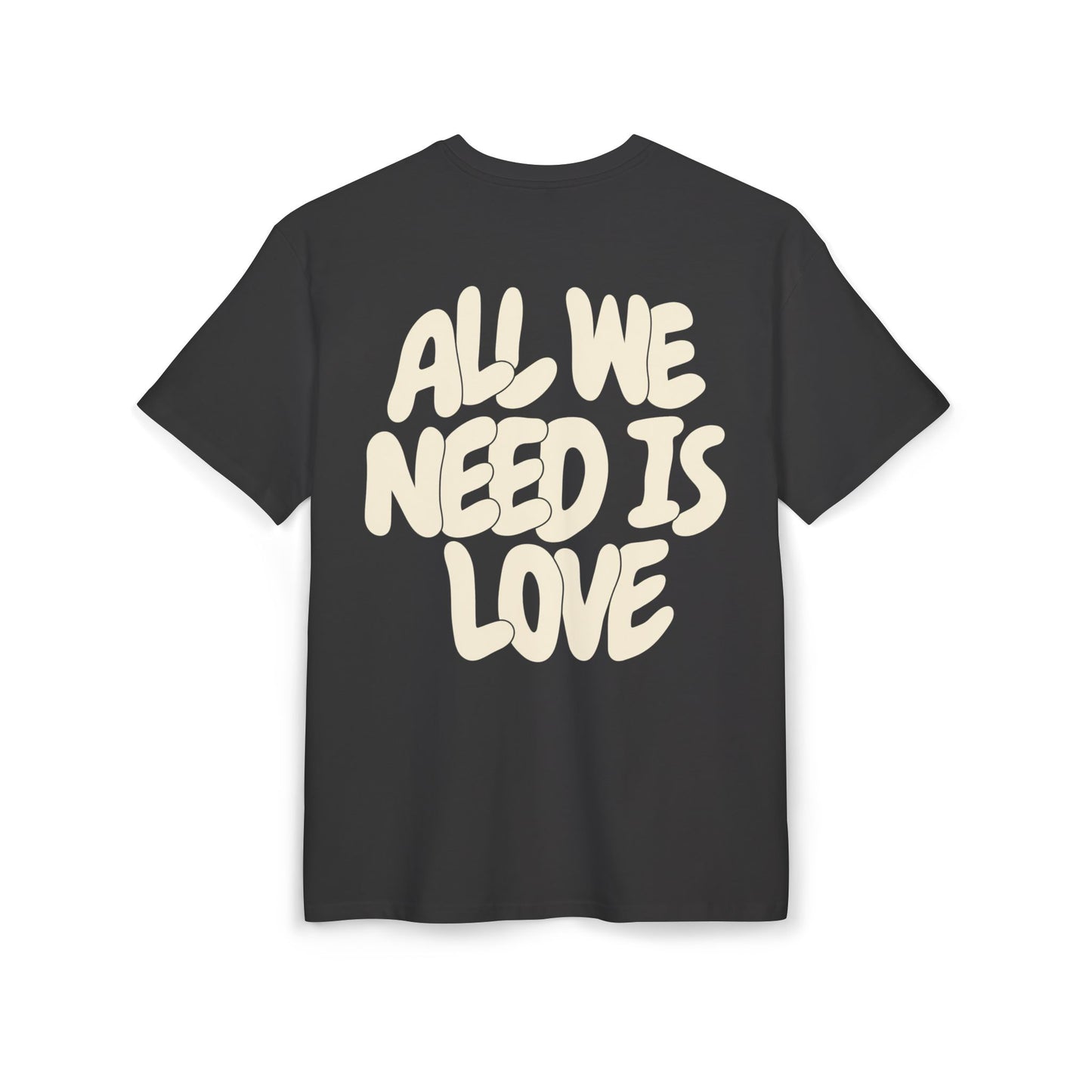 All We Need Is Love Heavy Oversized T-Shirt